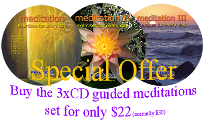 CDs - Guided Meditations Parts 1-3