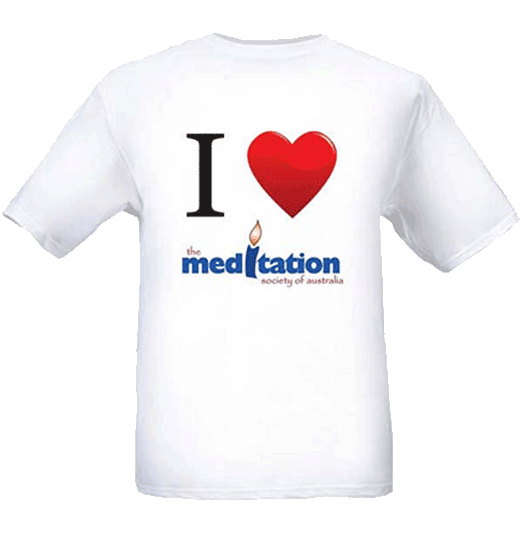 Tshirt 100% cotton - i love meditation